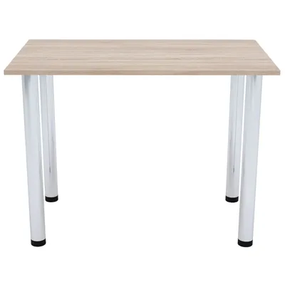 Produktbild von AKKE Sonoma Küchentisch mit chrom beine LxBxH: 50x50x74 cm