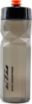 Produktbild von KTM Fahrrad Flasche grau, Trinkflasche 'Bottle Team 700', 700ml in mit schwarzem Logo, auslaufsicher, BPA-frei