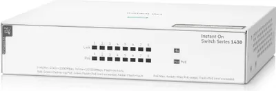 Immagine prodotto di Switch Aruba R8R46A Instant On 1430, 8 porte Gigabit Classe 4 PoE 64 W