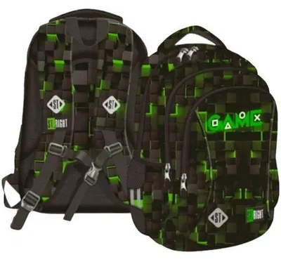 Zdjęcie produktu dla Plecak 3 komorowy BP77 Green Game