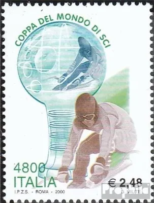 Produktbild von Briefmarken Italien 2000 Mi 2677 (kompl.Ausg.) postfrisch Alpiner Ski Weltcup