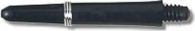 Immagine prodotto di 10 set asta per freccette in nylon + anello corto, circa 35 mm, nero