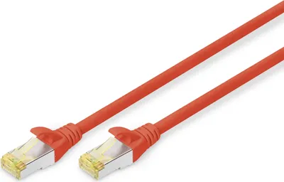 Image de DIGITUS CAT 6A S/FTP Patchcable, 2m, rot