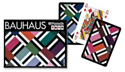 Immagine prodotto di Carte da gioco Piatnik Bauhaus - doppio mazzo