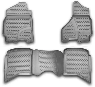 Productafbeelding van Element Rubbermatten voor DODGE RAM 1500/2500/3500 Crew Cab, 2002-2012 4 delig, zwart