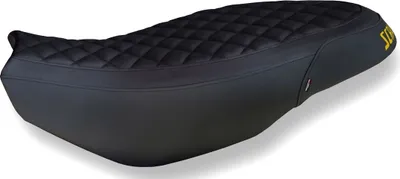 Produktbild von Sitzbezug Vintage spezifisch schwarz mit logo für DUCATI scrambler 400/800/1100