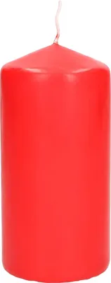 Image de KOTARBAU® Bougies en bloc 120 mm Bougies en colonne Bougies en bloc ⌀ 60 mm Rouge