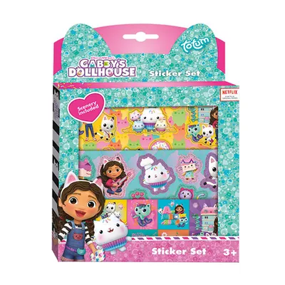 Image de La maison de poupée de Gabby - Jeu d'autocollants