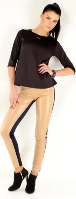 Produktbild von Damen Bluse Shirt in Top, Schwarz/XL/42