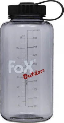 Produktbild von Trinkflasche, Weithals,  Tritan, grau, 1 l