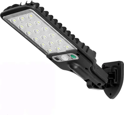 Produktbild von Außen LED Solar Lampe Garten Straßenleuchte 3 Lichtmodi Bewegungssensor Wandleuchte Straßenlampe