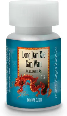 Obrázok produktu pre Horcový elixír - Long dan xie gan wan - 33g - 200 guľôčok [014]