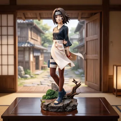 Produktbild von Naruto Shippuden Nohara Rin Actionfigur 24 cm – Anime Sammlerfigur