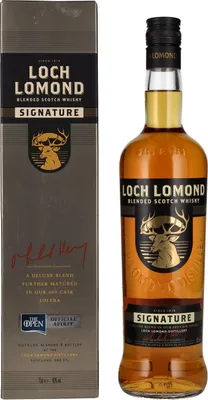 Image de Loch Lomond SIGNATURE Blended Scotch Whisky 40% Vol. 0,7l en boîte cadeau