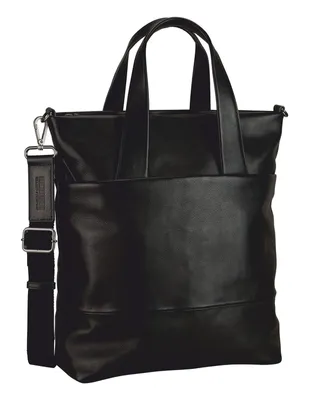 Produktbild von LEONHARD HEYDEN Schultertasche Umhängetasche mit Laptopfach Hamburg Shopper Black schwarz