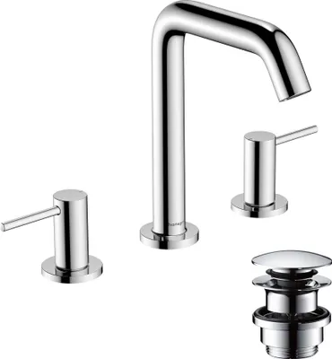 Immagine prodotto di hansgrohe Tecturis S robinetterie de lavabo 3 trous 150, portée 139mm, 73330000, 73330000