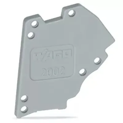 Produktbild von WAGO Abschlussplatte;für modulares TOPJOB®S-Prüfsteckermodul;grau 2002-641