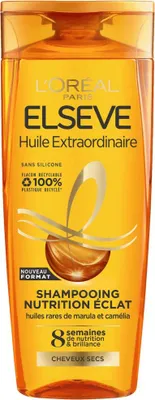 Produktbild von L'Oréal Paris - Elseve Außergewöhnliches Öl Glanz Nähr Shampoo – Trockenes Haar