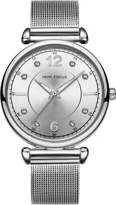 Produktbild von Elegante Mini Focus PA-23906 Damenuhr in Silber KP23906