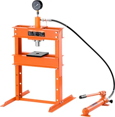 Image de presse d'atelier hydraulique 10t Presse hydraulique avec plaque de pressage Cintrage