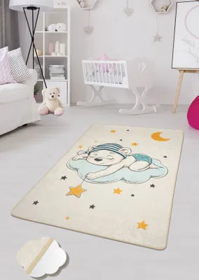 Produktbild von Conceptum Hypnose, Sleep- Sleep CHL, Bunt, Teppich, 100 x 160 cm, 100% Samtstoff
