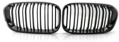 Kühlergrill Sport Grill Gitter Carbon Look für BMW 1er F20 F21 ab 2015 – Produktansicht