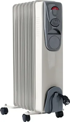 Produktbild von HOTserie Ölradiator 1500 Watt mit 7 Rippen, 3 Heizstufen, regelbarem Thermostat, Überhitzungsschutz, Anti-Kipp Sicherheitsfunktion, Elektro Heizung