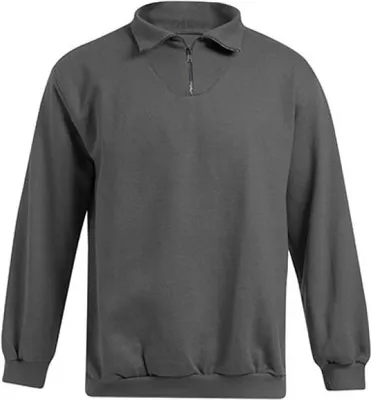 Produktbild von Troyer Sweatshirt Herren, Graphit, XL