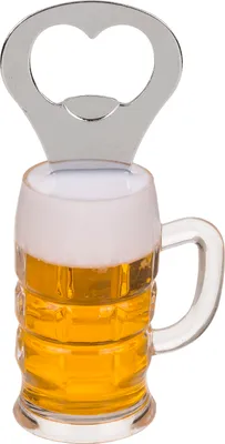 Zdjęcie produktu dla Otwieracz do Butelek z Magnesem na Lodówkę - Kufel Piwa