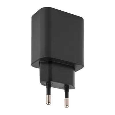 Produktbild von MasterLED USB C Ladegerät 20W Quick Charge Netzteil Schwarz kompakt