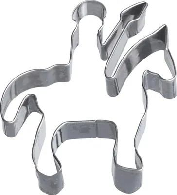 Immagine prodotto di Tagliabiscotti in acciaio inox cavaliere su cavallo 8,5 cm