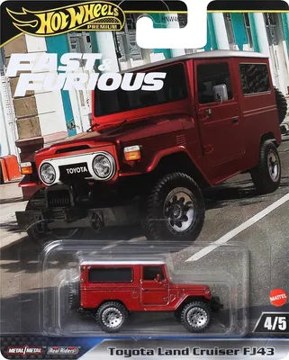 Produktbild von Hot Wheels Fast & Furious HRT96, Auto, 3 Jahr(e), Metall, Rot