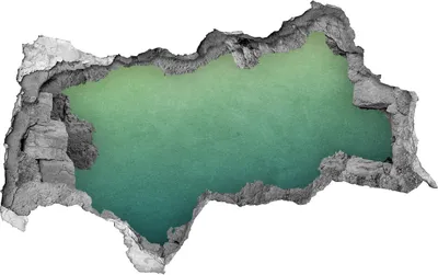 Produktbild von Selbstklebender Loch-3D-Aufkleber 95x73 cm die Steigung des Meeres