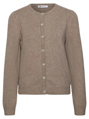 Produktbild von Street One LTD QR_cosy roundneck cardi sanded amber m 38
