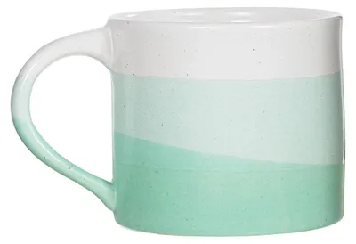 Mok aus Steinzeug, 260 ml, mintgrün, spülmaschinenfest