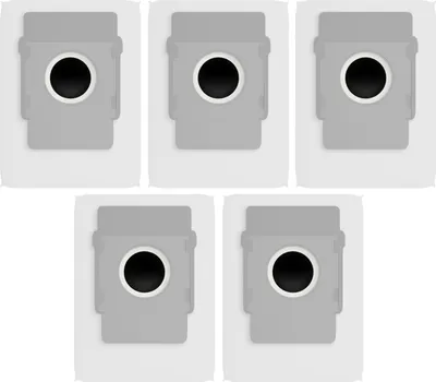 Produktbild von Sillar 5× Staubbeutel Ersatz für iRobot Roomba i7/i7+ & s9/s9+ – 3-lagig, synthetisch