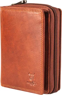 Produktbild von MATADOR SEOUL Leder Geldbörse amen Portemonnaie RFID Braun