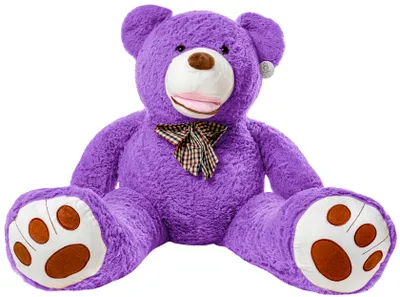 Obrázek produktu pro Gustaw Teddy Bear Large XXL (Purple, 190cm) Amigo - plyšový medvěd, plyšový medvěd XXL plyšová hračka, plyšová hračka plyšák Giant Teddy