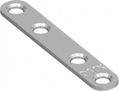 Produktbild von 4x Flachverbinder 96,5x13x2,0 mm verzinkt