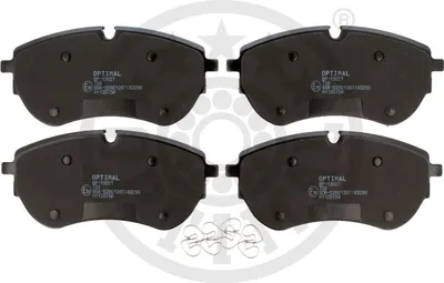 Produktbild von OPTIMAL Bremsbeläge Satz Vorne Bremsklötze für VW Amarok Pickup (2HA, 2HB, S1B, S6B, S7A, S7B) BP-13027