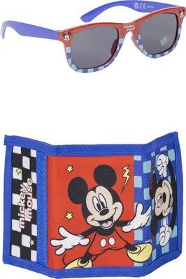 Immagine prodotto di Occhiali da sole per bambini e portafoglio per ragazzi Topolino