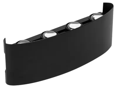 Produktbild von Fassadenleuchte Toolight Jnh041-8G Black