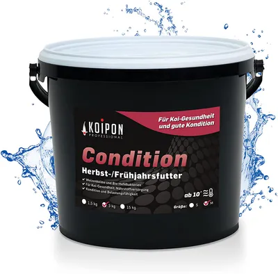 Produktbild von KOIPON Condition 3,5kg 6mm Koi- & Goldfischfutter Frühjahr/Herbst