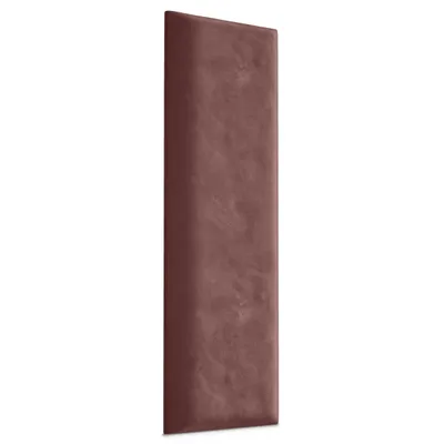 Obrázok produktu pre Muralo Čalúnený panel STENOVÉ POLŠTÁRE Nástenný vankúš Čelo postele Nástenný panel staroružový 80 cm x 20 cm