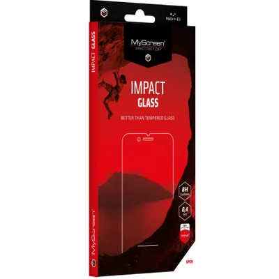Produktbild von Hybridglas MyScreen ImpactGlass für iPhone 13 Pro Max, transparent