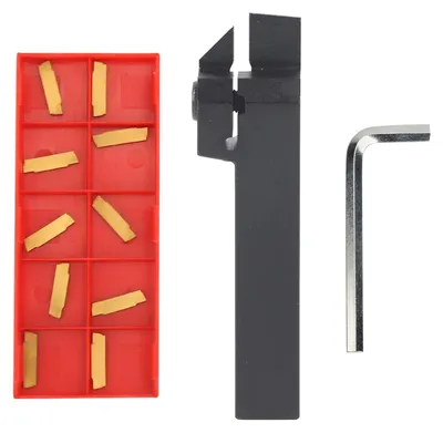Image de Porte-outil pour tour CNC avec plaquettes interchangeables, 100 mm