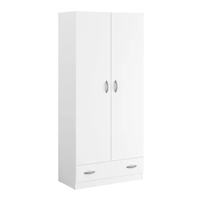 Produktbild von Kleiderschrank, 2 Türen, 1 Schublade, L78 cm - Orlando