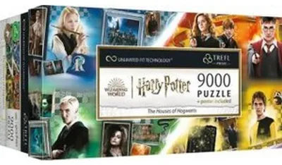 Immagine prodotto di Trefl UFT Puzzle Harry Potter - Die Häuser von Hogwarts, 9000 Teile, 198.6 x 92.8 cm, 81023