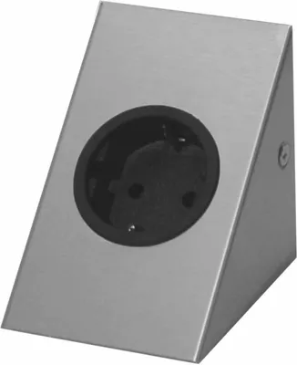 Produktbild von THEBO ST 3019 Steckdose Edelstahl 1fach
