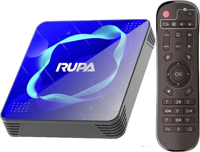 Produktbild von Android TV Box 11.0, Smart-TV-Box mit S905W2-Chip, 2 GB RAM und 16 GB Speicher, unterstützt 4K und 3D